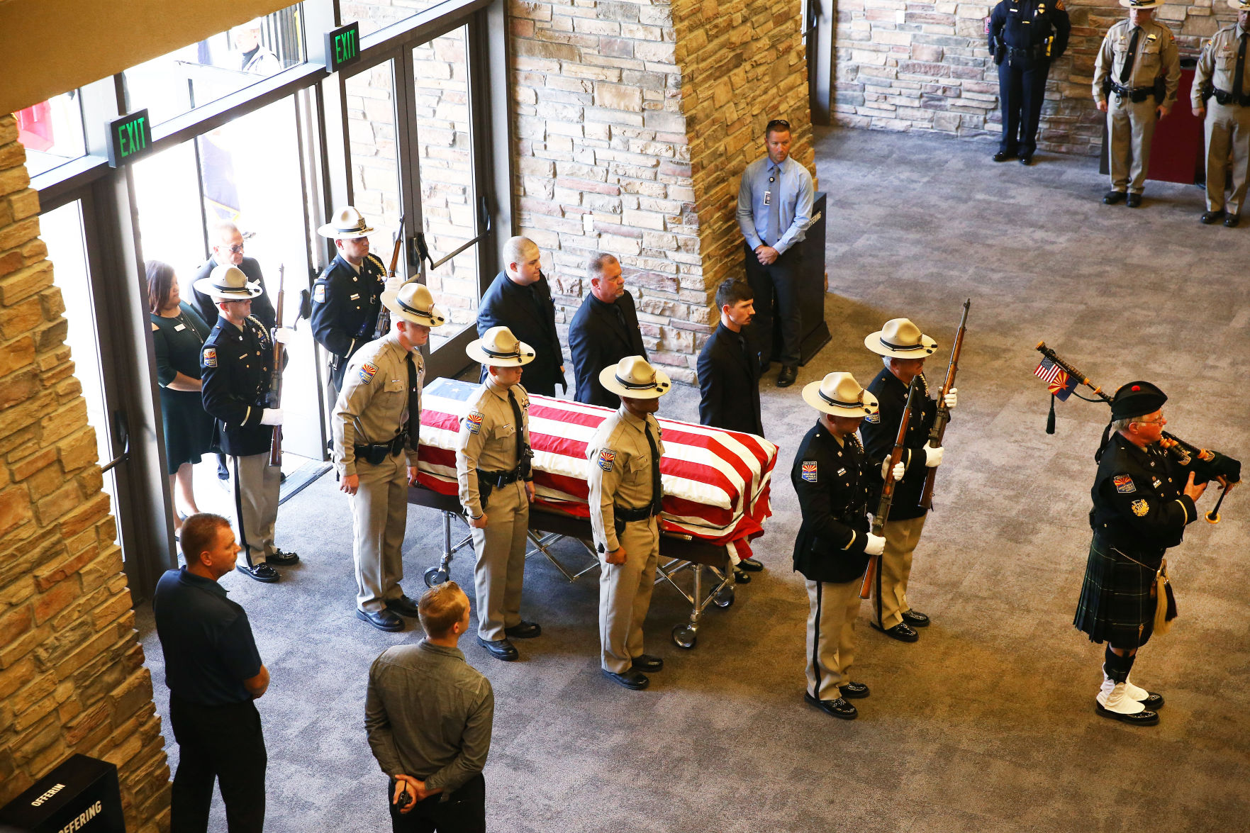 Funeral service for DPS Trooper Tyler Edenhofer